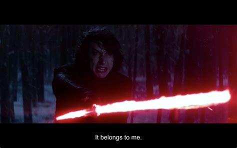 Star Wars - Kylo Ren - It belongs to me Blank Template - Imgflip