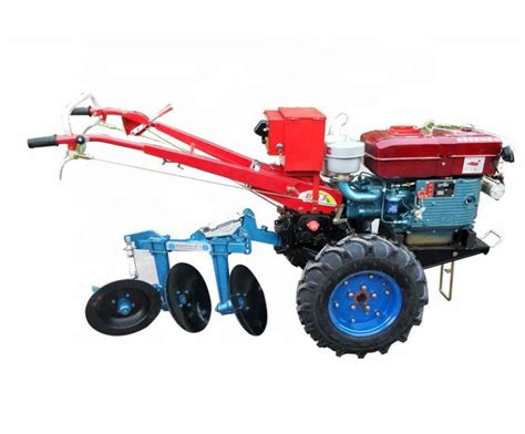 Small Farm Hand Operated Tractor Walking Tractor Manual 18HP Agriculture Farm Use 8-20HP Walking ...