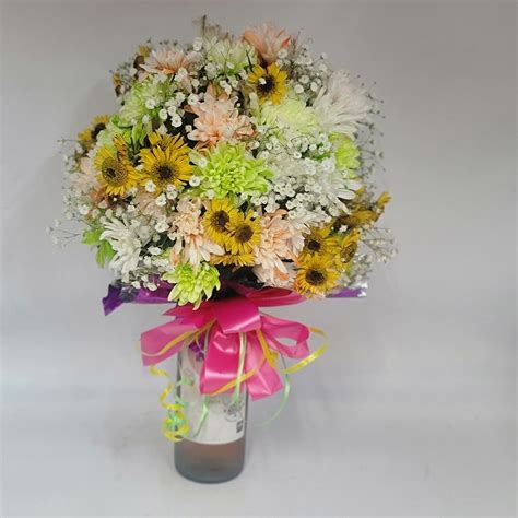 Wine bouquet – Nikko's Creations – Flowers For All Occasions