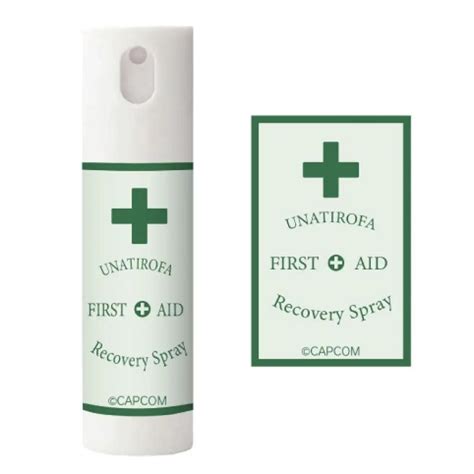 CAPCOM Resident Evil First Aid Spray Bottle - Little Orange