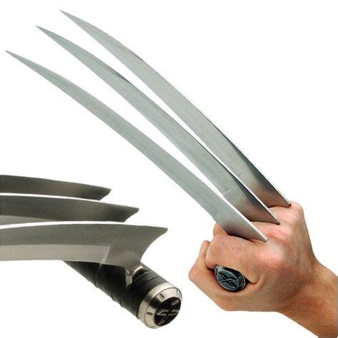 Stainless Steel Silver Wolverine X-Claw w/ Stand | Stainless steel ...