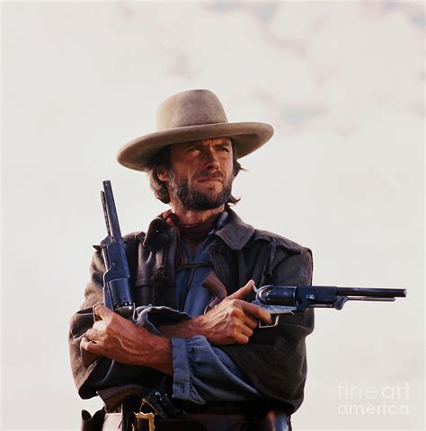 Clint Eastwood In The Outlaw Josey Wales by Bettmann