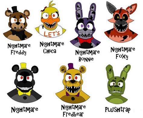 FNAF 4•| ( •ᴗ• ) | Fnaf, Rebornica fnaf, Anime fnaf