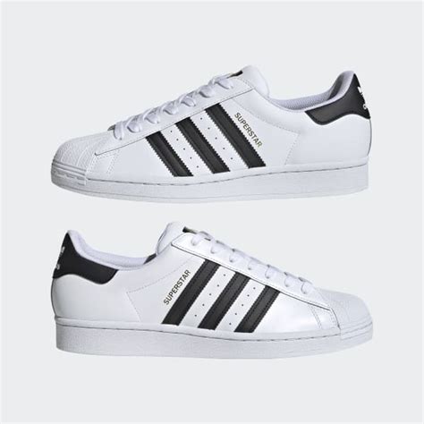 Men's Superstar Cloud White and Core Black Shoes | Men's & Originals | adidas US