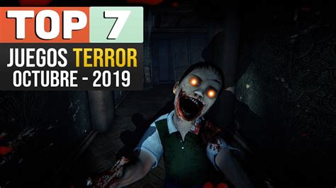 TOP 7 - NUEVOS JUEGOS de TERROR para octubre | PC/PS4/XONE - YouTube