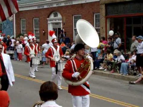 Cherry River Festival, Richwood, West Virginia, Richwood High School Band, August 8, 2009 - YouTube