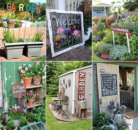 Try Out These DIY Garden Sign Ideas