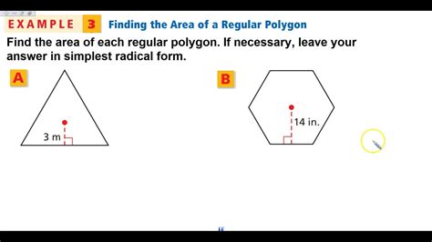 10-2A Developing Formulas for Regular Polygons Part 1 - YouTube