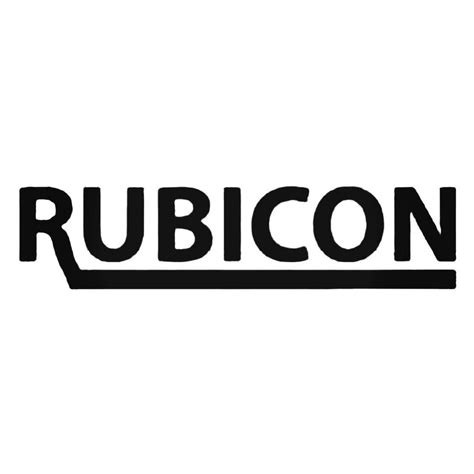 Rubicon Logo - LogoDix