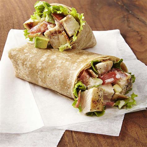 Chicken Club Wraps