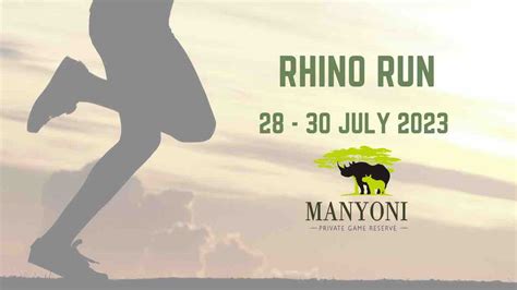 Rhino Run 2023 | Running Races in Manyoni Private Game Reserve | Racepass