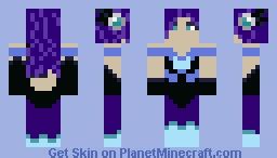 Nightmare moon w/out Helmet Minecraft Skin