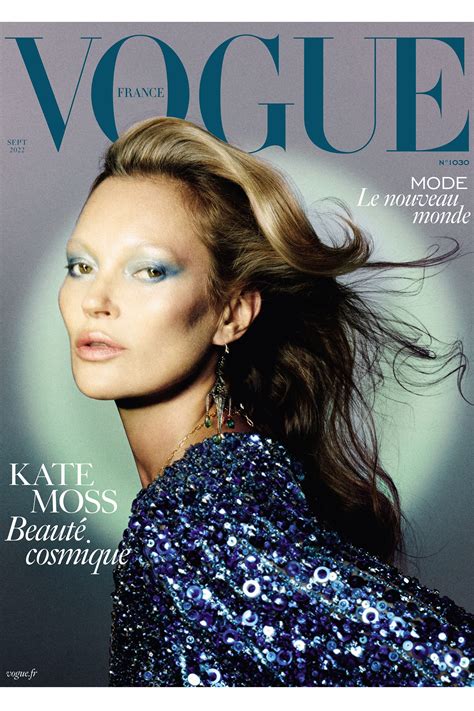 Kate Moss is the cover star Vogue France's September issue | Vogue France