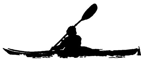 Kayak Fishing Silhouette at GetDrawings | Free download