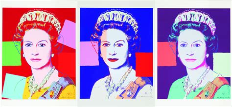 Queen Elizabeth Pop Art Andy Warhol Living Room Canvas Painting, Modern Canvas Painting, Modern ...