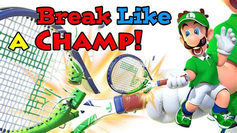 Mario Tennis Aces: Guide to Break Rackets Like a Champ! Tips + Tricks ...