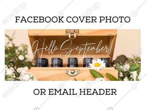 "Hello September!" Facebook cover image or email header by Casey Kent