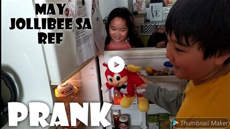 May jollibee sa ref "PRANK" - YouTube