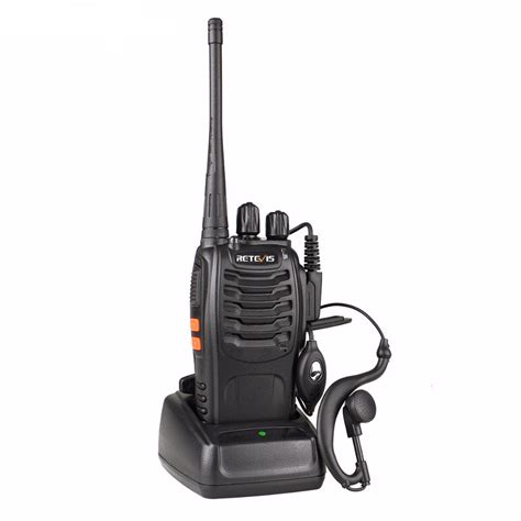 Retevis H777 Walkie Talkie Retevis 16CH UHF 400-470MHz Ham Radio HF Transceiver 2 Way Radio ...