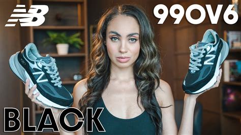 FINALLY...BLACK! NEW BALANCE 990v6 BLACK On Foot Review and How to Style (Outfits, GRWM) - YouTube