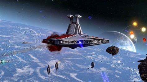 Epic Cinematic Space Battles - STAR WARS EMPIRE AT WAR REMAKE AI ...