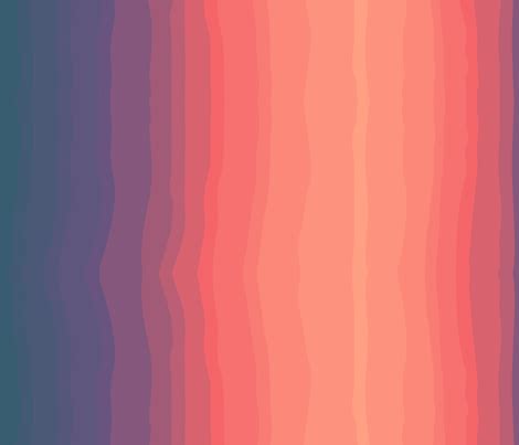 Ombre Sunset wallpaper - staceynorthcountry - Spoonflower