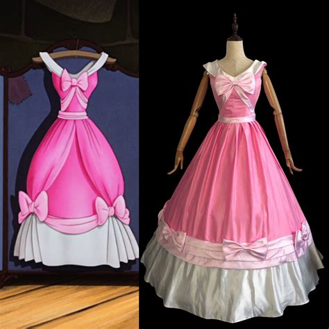 Cinderella Pink Dress Pattern