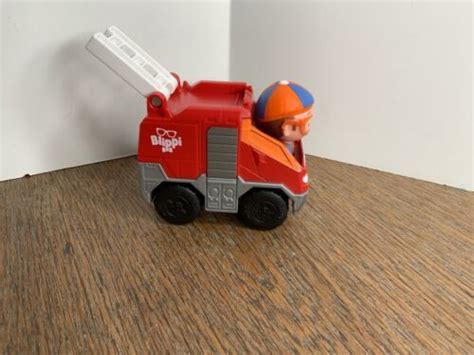 Blippi Mini Vehicle Fire Truck Car and Action Figures Lot Of 4 Toys ...