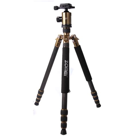 ZOMEi Z888C Professional Carbon Fiber Tripod TRIPOD Z888C-GO B&H