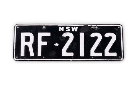 Australian New South Wales License Plate | Gooding & Company