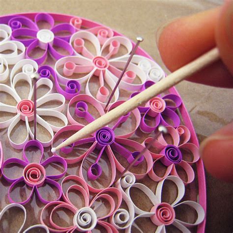 Quilling Flowers PDF Pattern Tutorial - Etsy | Quilling techniques ...