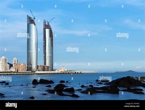 Gulangyu Island, Xiamen, Fujian, China Beach Night Stock Photo - Alamy