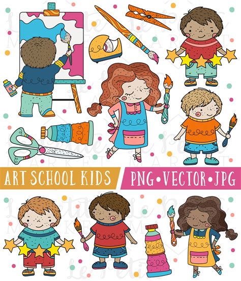 Kids Arts And Crafts Clipart