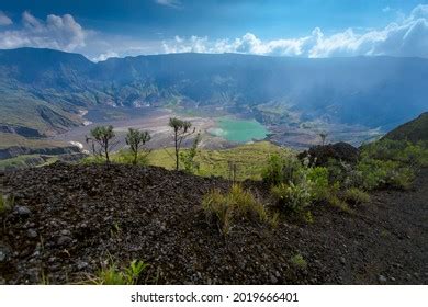 Tambora Caldera Sumba Island Indonesia Stock Photo 2019666401 ...