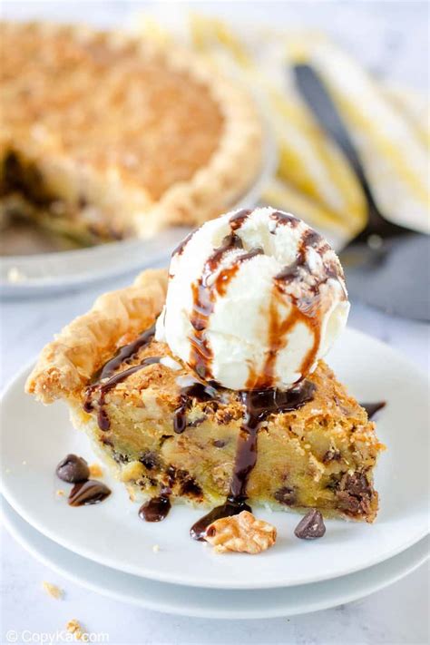 Best Toll House Chocolate Chip Cookie Pie - CopyKat Recipes