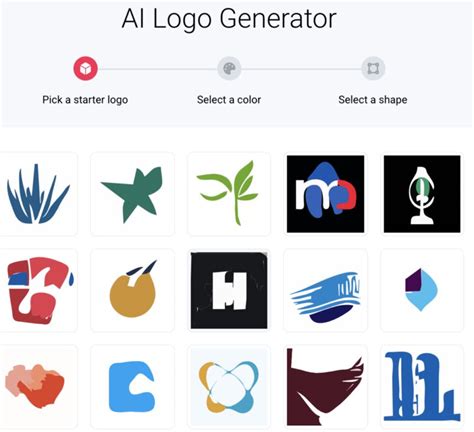 AI Logo Generators : logo generator