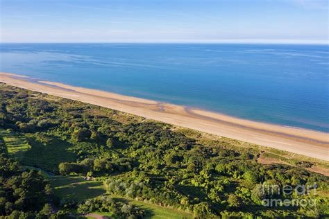 Image De Plage: Omaha Beach Aerial Photo