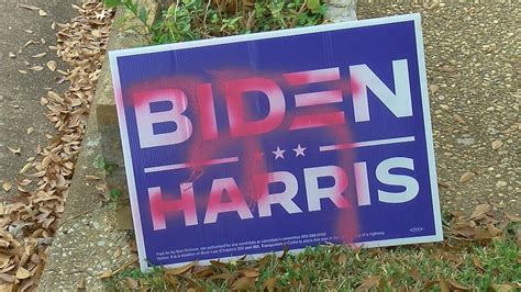 Swastikas painted on Tyler veteran’s Biden-Harris campaign sign, mailbox