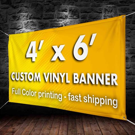 Custom Vinyl Banner Vinyl Banner Printing Full Color Vinyl | Etsy