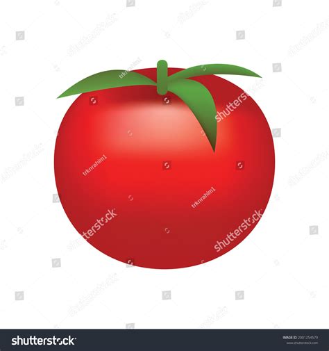 Tomato Emoji Vector Design Nutrition Vegetable Stock Vector (Royalty ...