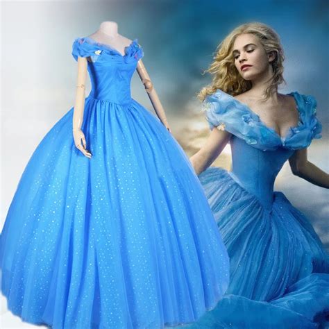 New movie Cinderella Princess 2015 Cinderella dress for adult women ...