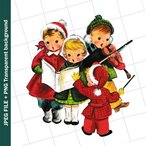 Christmas Chorus Clipart