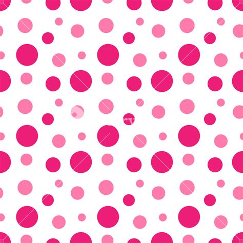 Pattern Of Pink And White Polka Dots On Minnie Mouse Paper Royalty-Free ...