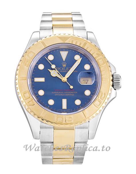 Rolex Yacht-Master Blue Dial 16623-40 MM - WatchesReplica.to