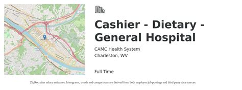 Camc Health System Cashier Dietary General Hospital Job Charleston