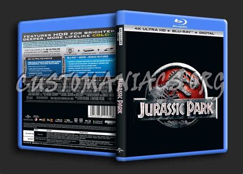 Jurassic Park 4K blu-ray cover - DVD Covers & Labels by Customaniacs, id: 277783 free download ...