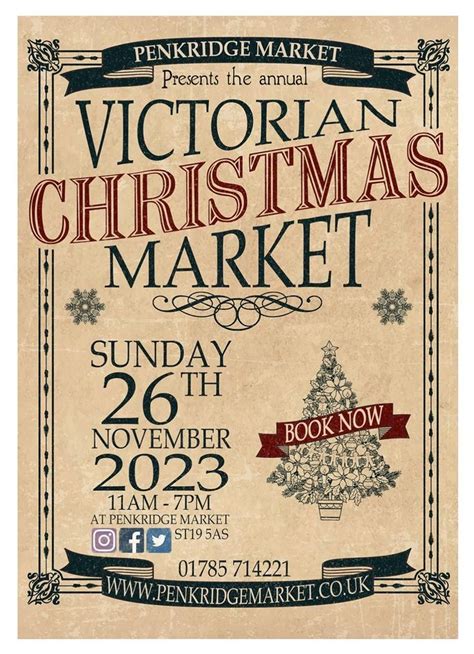 Penkridge Victorian Market , Penkridge Markets, Stafford, 26 November ...