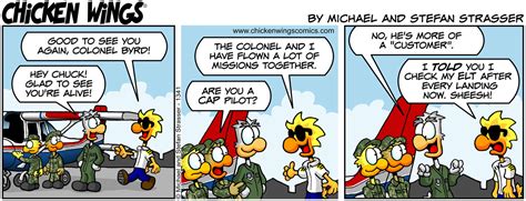 Chuck’s Civil Air Patrol Missions – Chicken Wings Comics