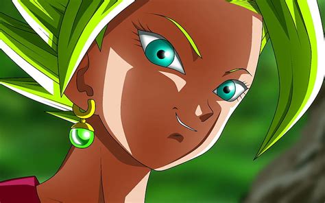 Kefla, DBS, Dragon Ball Super, green hair, Super Saiyan Kefla, manga ...