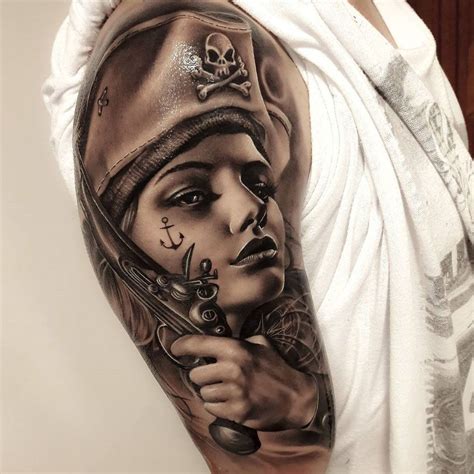 female pirate tattoo images - coolcityhallweddingoutfit